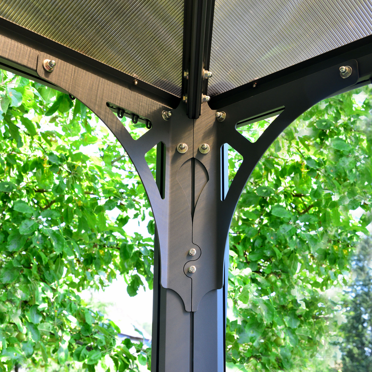 Pergola Palram Martinique 5000 493x359x286cm antrasiitti