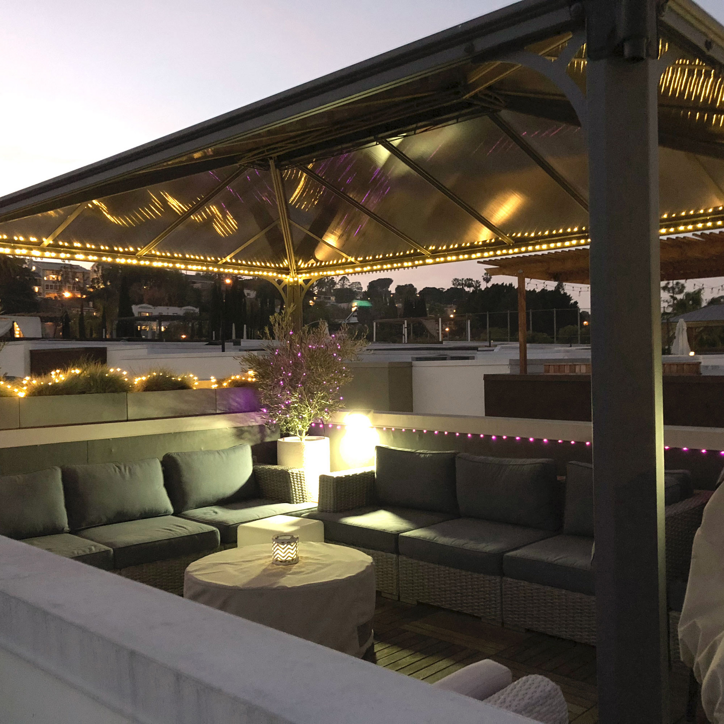 Pergola Palram Martinique 4300  430x295x274cm antrasiitti