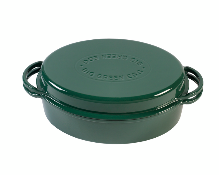 Green Dutch Oven ovaali -pata Big Green Egg 5,2l