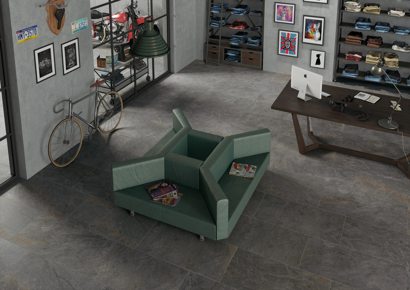 KLINKER DOLOMITE GREY 30X60 1,08M2/KRT 6ST/KRT