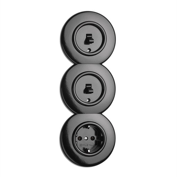 Peitelevy keskiosa musta bakeliitti