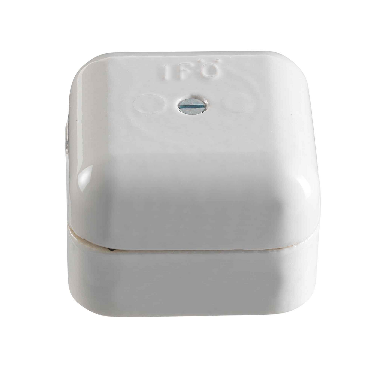 Jakorasia neliömallinen 50x50mm valkoinen posliini