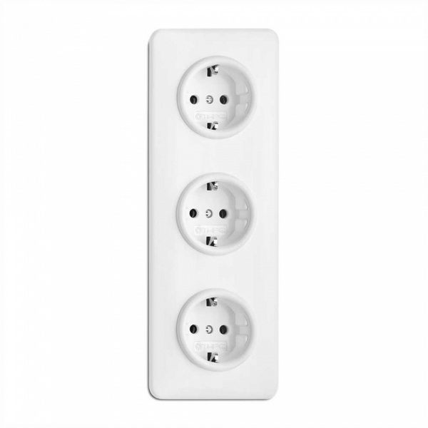 Peitelevy kolmelle valkoinen duroplast kulmikas