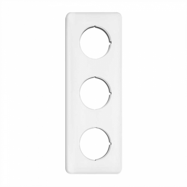 Peitelevy kolmelle valkoinen duroplast kulmikas