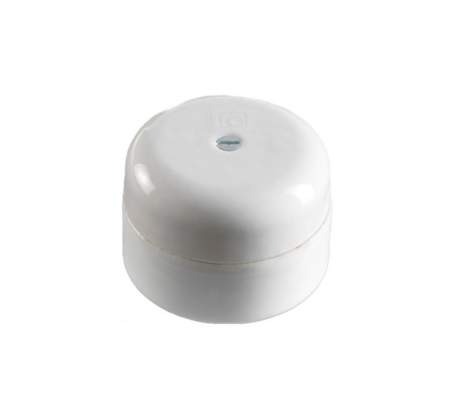 Jakorasia pyöreä d50mm valkoinen posliini