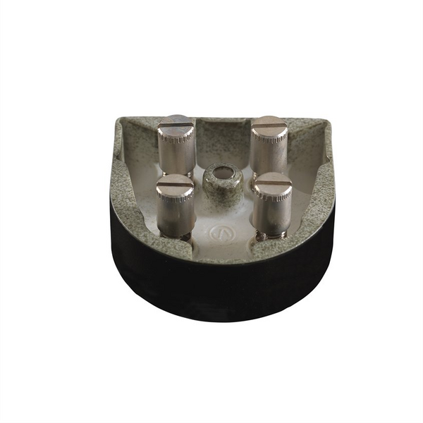 Jakorasia korkomallinen 50x50mm musta posliini