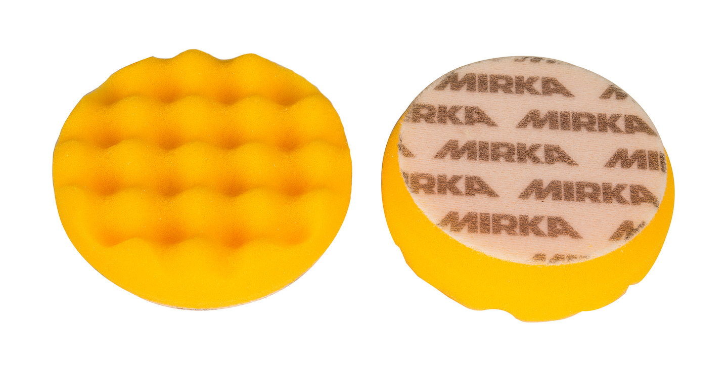 Kiillotuslaikka Mirka 85mm vaahto keltainen kenno