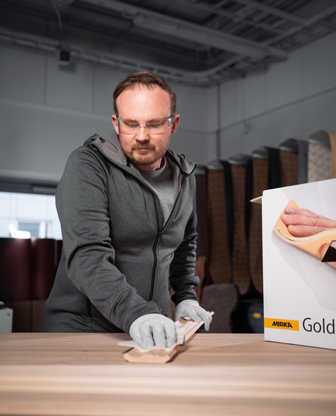 Hiomatyyny Mirka Goldflex Soft 115x125mm 240 200kpl/rll