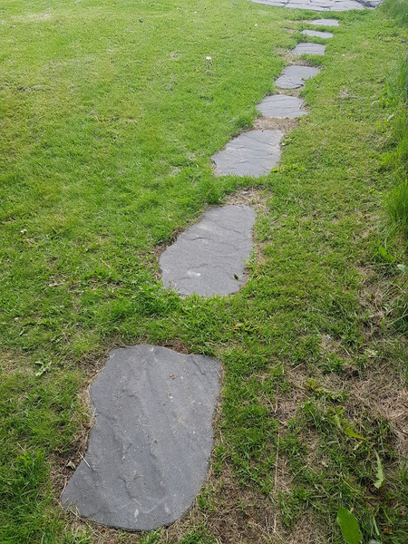 Askelkivi Lakka 50mm musta