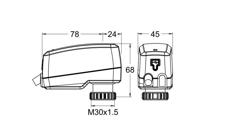 Toimilaite TA IMI Ta-slider 160 2m Halogeeniton