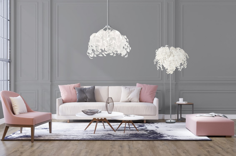 Lattiavalaisin TRIO Leavy R40463001 E14