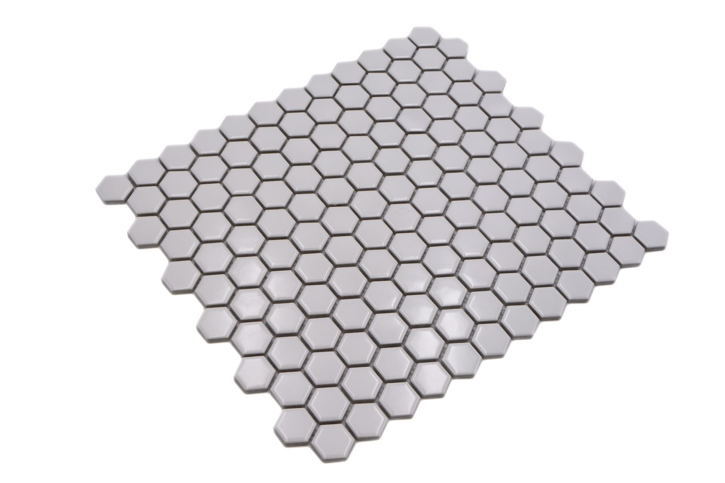 Mosaiikki Cello Hexa 2,3x2,6/26x30 valkoinen kiiltävä 0,94m²