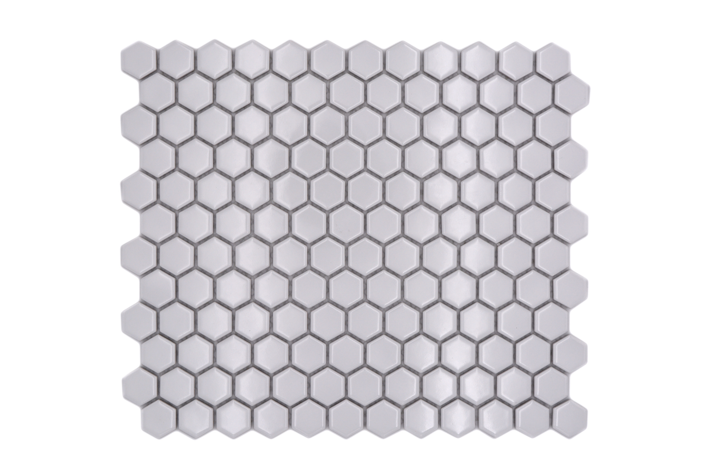 Mosaiikki Cello Hexa 2,3x2,6/26x30 valkoinen kiiltävä 0,94m²