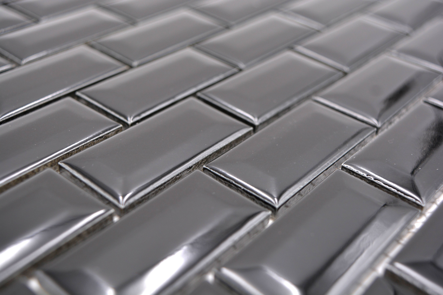 BRICK CELLO 2,3X4,8/30X30 SVART PER, MOSAIK BRICK 2,3X4,8/30X30 SVA