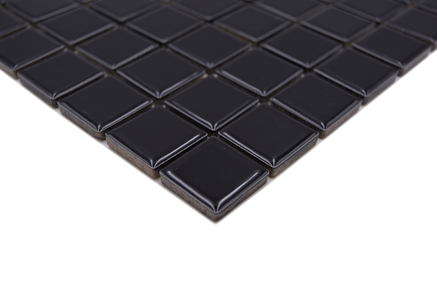 MOSAIK CELLO UNICOLOR 2,5X2,5 SVART, GL B890 PER ARK