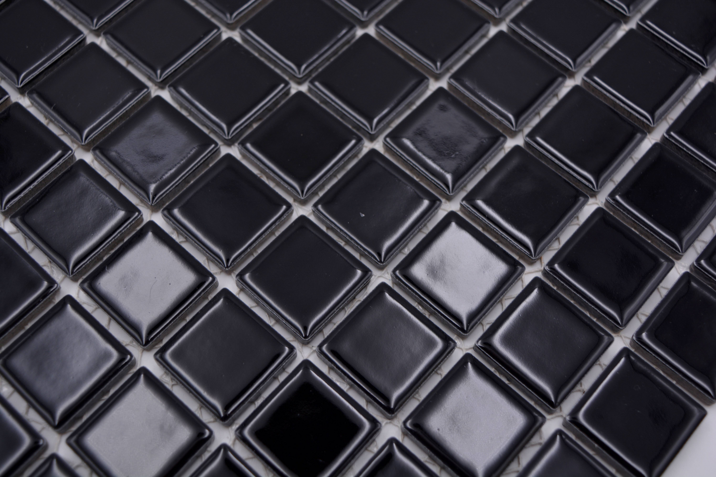 MOSAIK CELLO UNICOLOR 2,5X2,5 SVART, GL B890 PER ARK