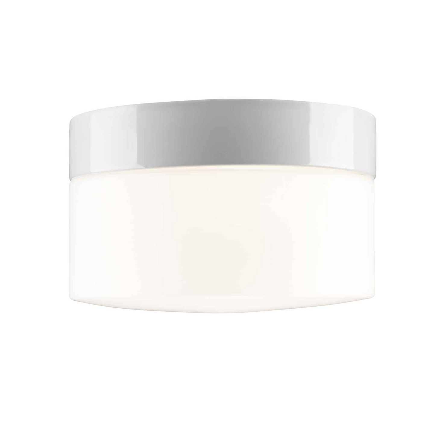 Posliinivalaisin Opus 200/135 IP44 E27 valkoinen matta opaali