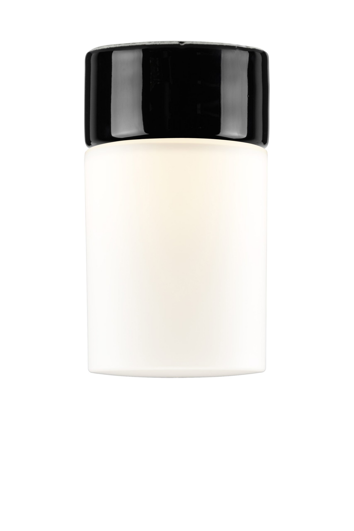 Led-valaisin Opus 100/175 8W IP44 musta matta opaali