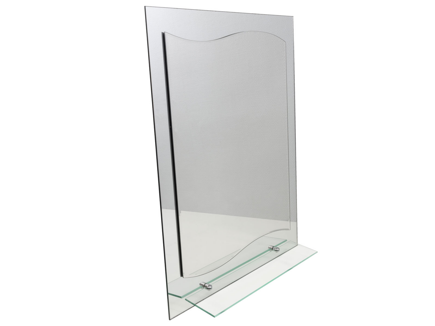 Peili Pisla hyllyllä modern 80x60cm