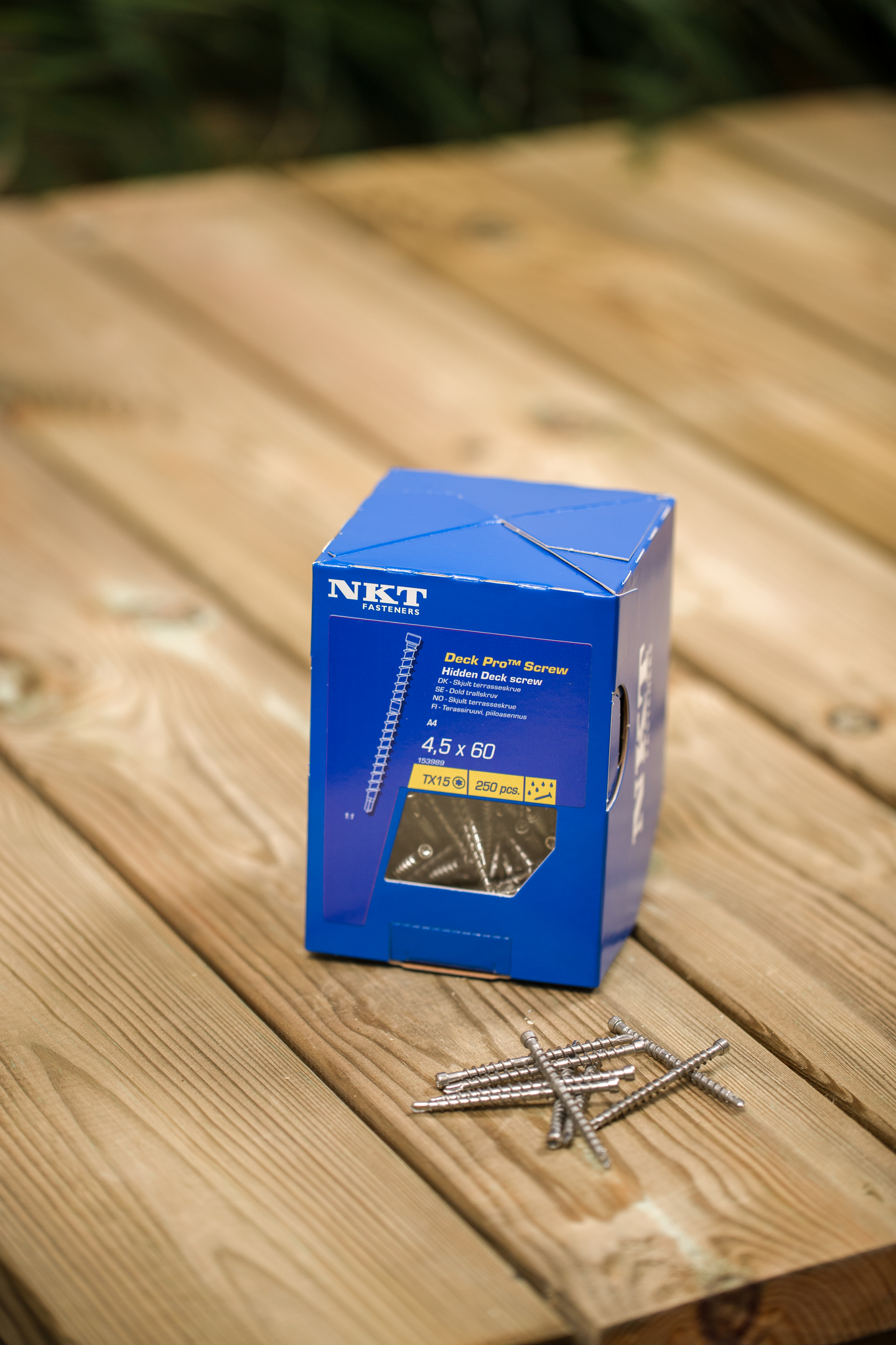 Terassiruuvi DECK PRO 60x4,5 HST A4 250kpl
