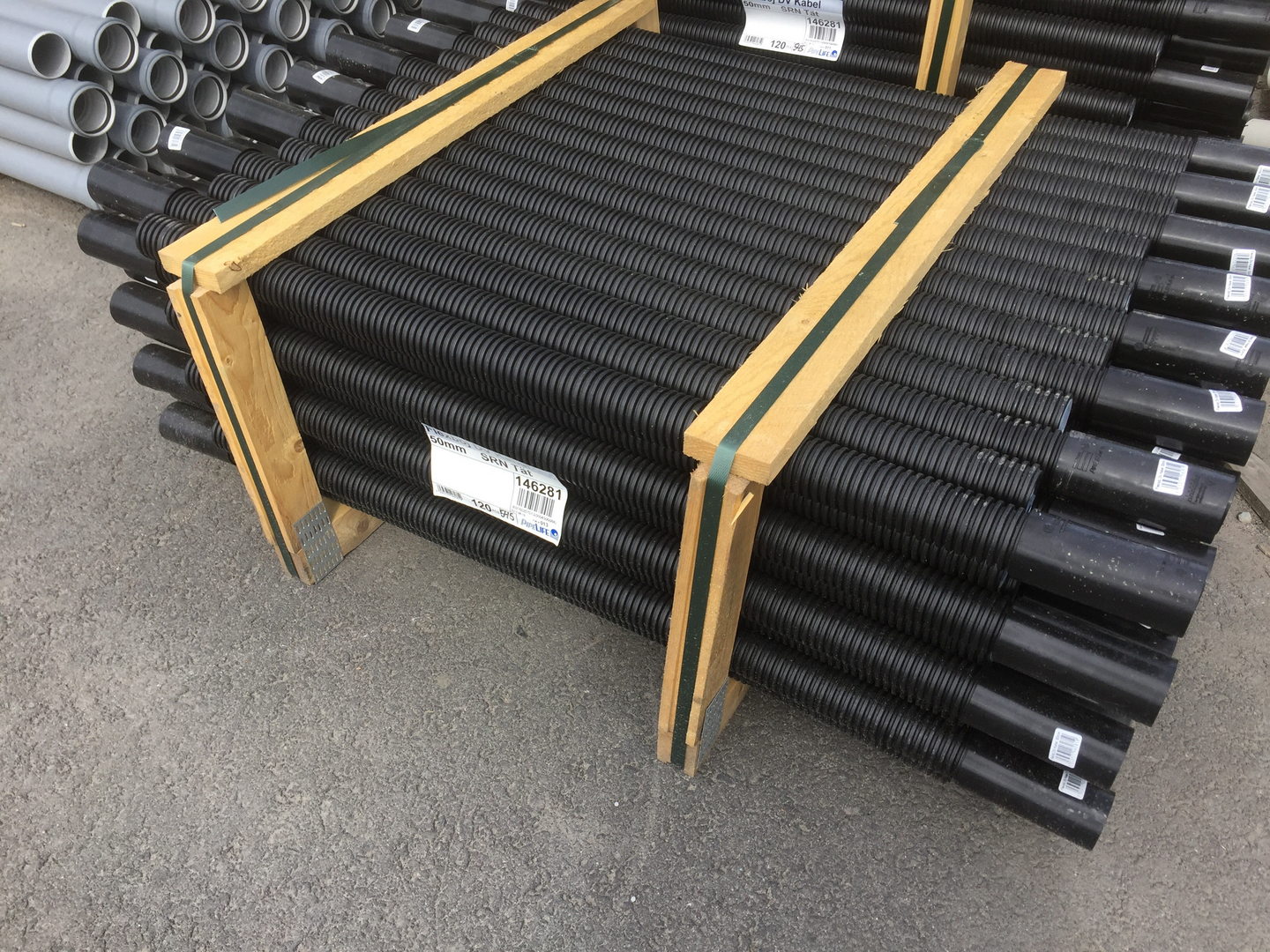 TEL-joustokulma Pipelife 110mm 0-90 1,8m musta