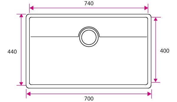 Keittiöallas Stala MX-70 Max 70 monoreuna