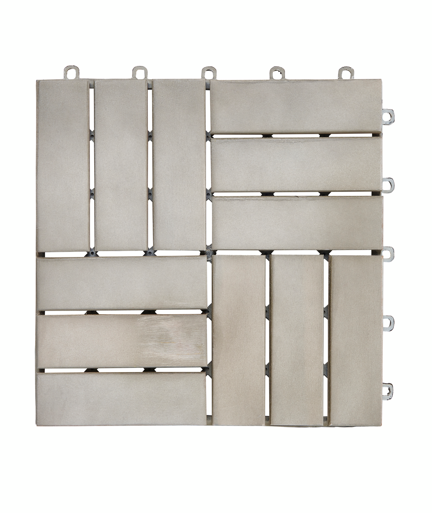 Terassilaatta Cello White Wash 30x30cm akaasia valkoharmaa