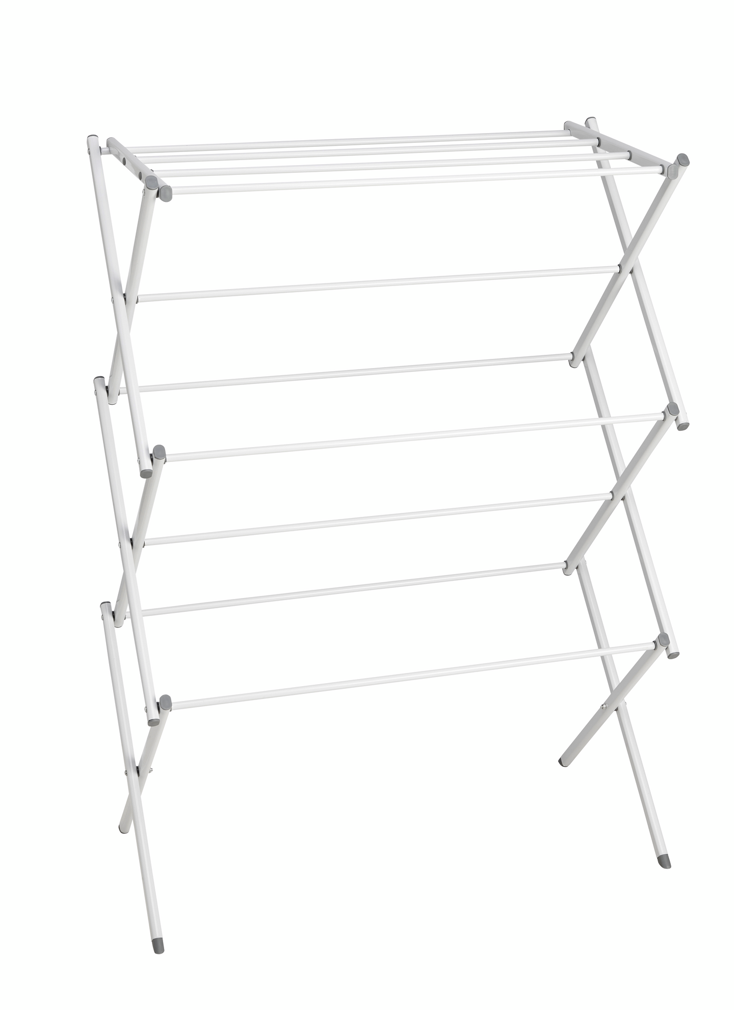 Kuivausteline CELLO 75x37x104cm metallia valkoinen