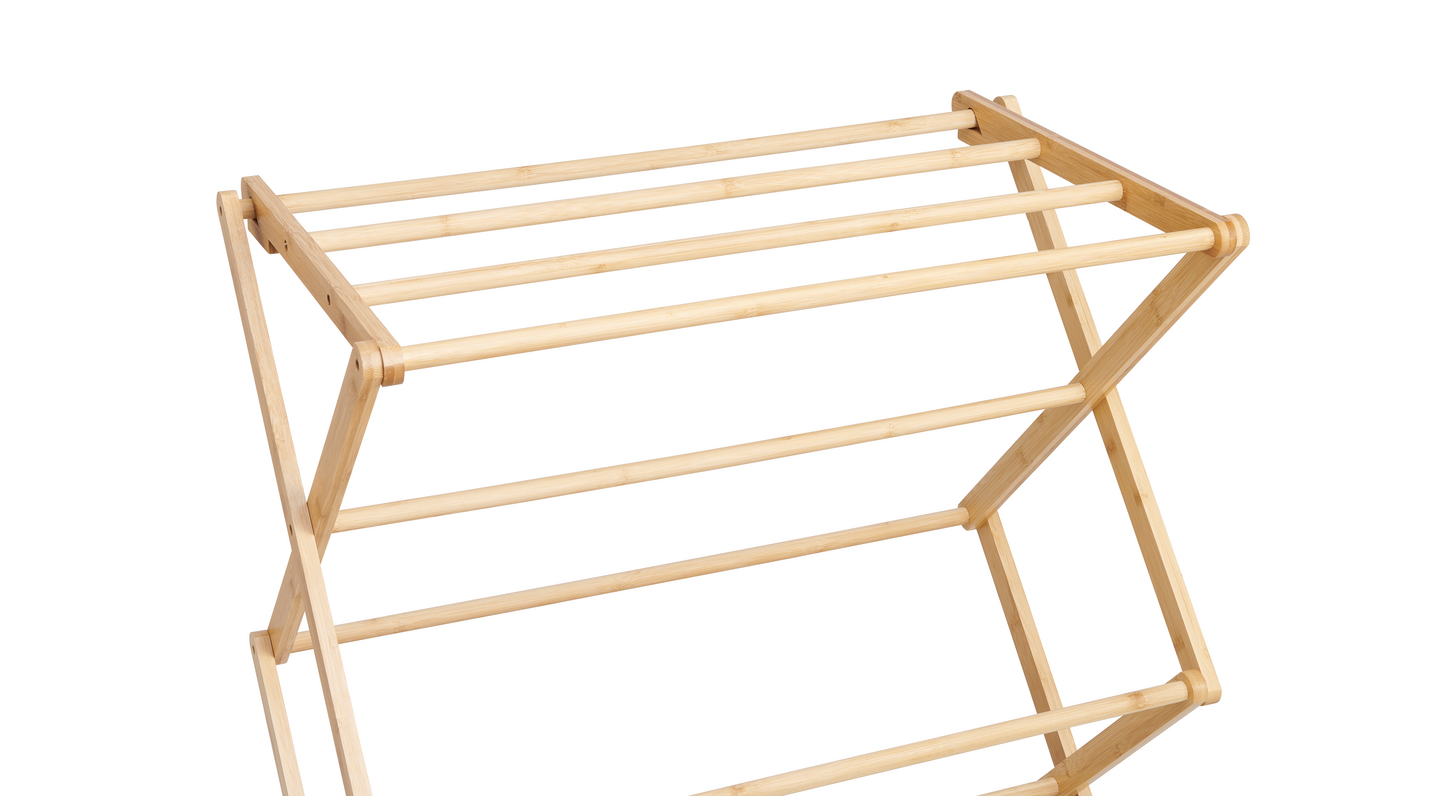 Kuivausteline CELLO 74x36x108cm bambua