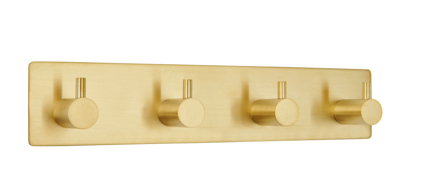 Tarrakoukku Cello Modena 4 koukkua ruostumaton teräs/messinki