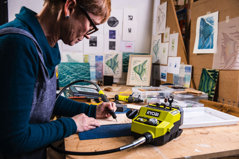 Pienoisporakone Ryobi RRTS18-0A35 18V ONE+ runko