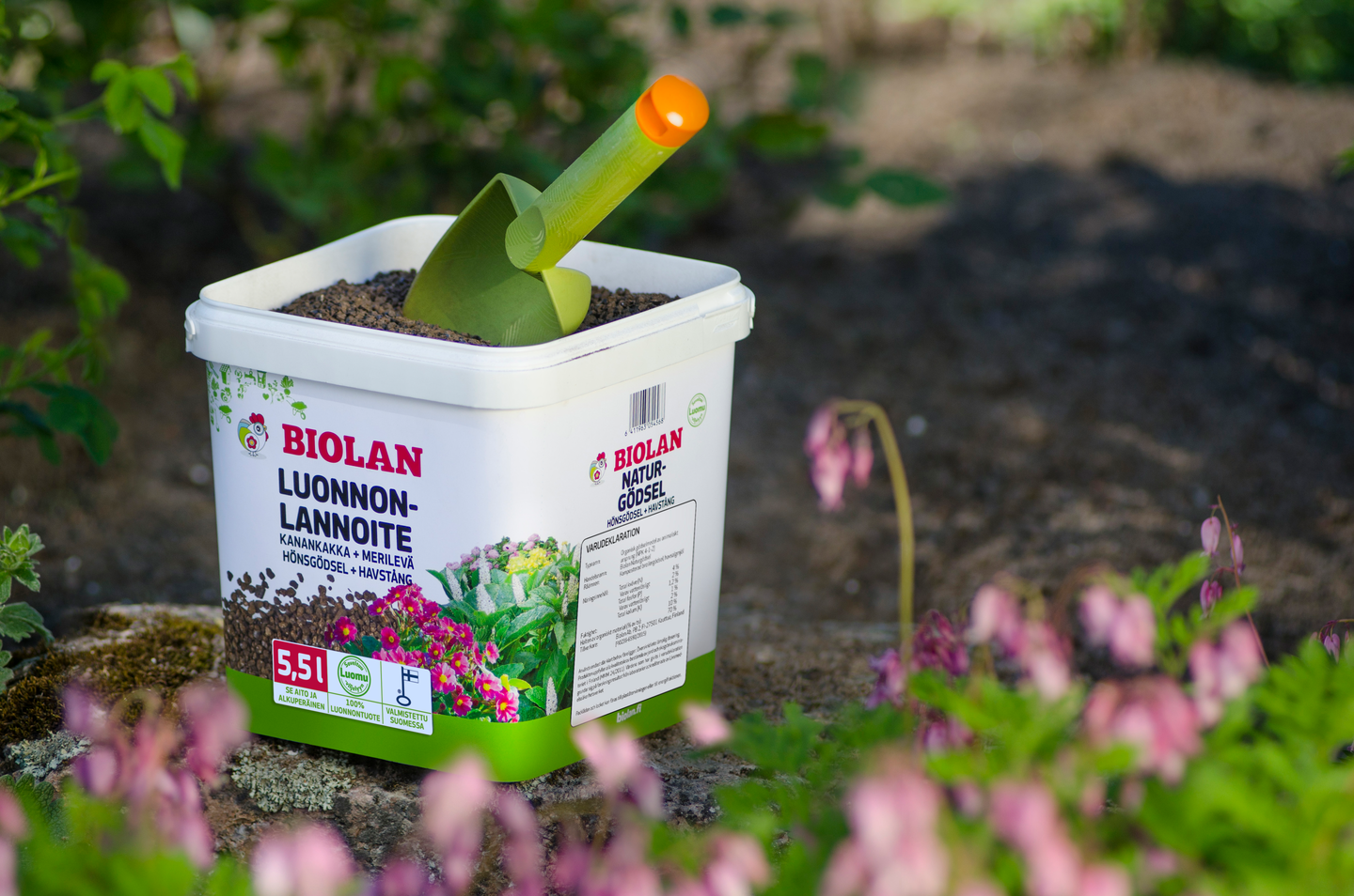 Luonnonlannoite Biolan 5,5l pakki
