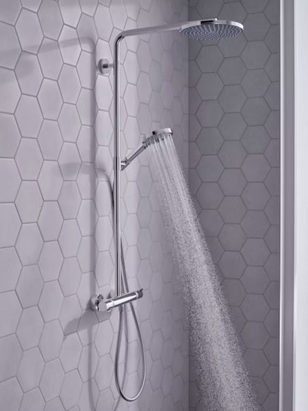 Sadesuihkuhana Hansgrohe 27848000 Raindance Showerpipe S240 Air EcoSmart