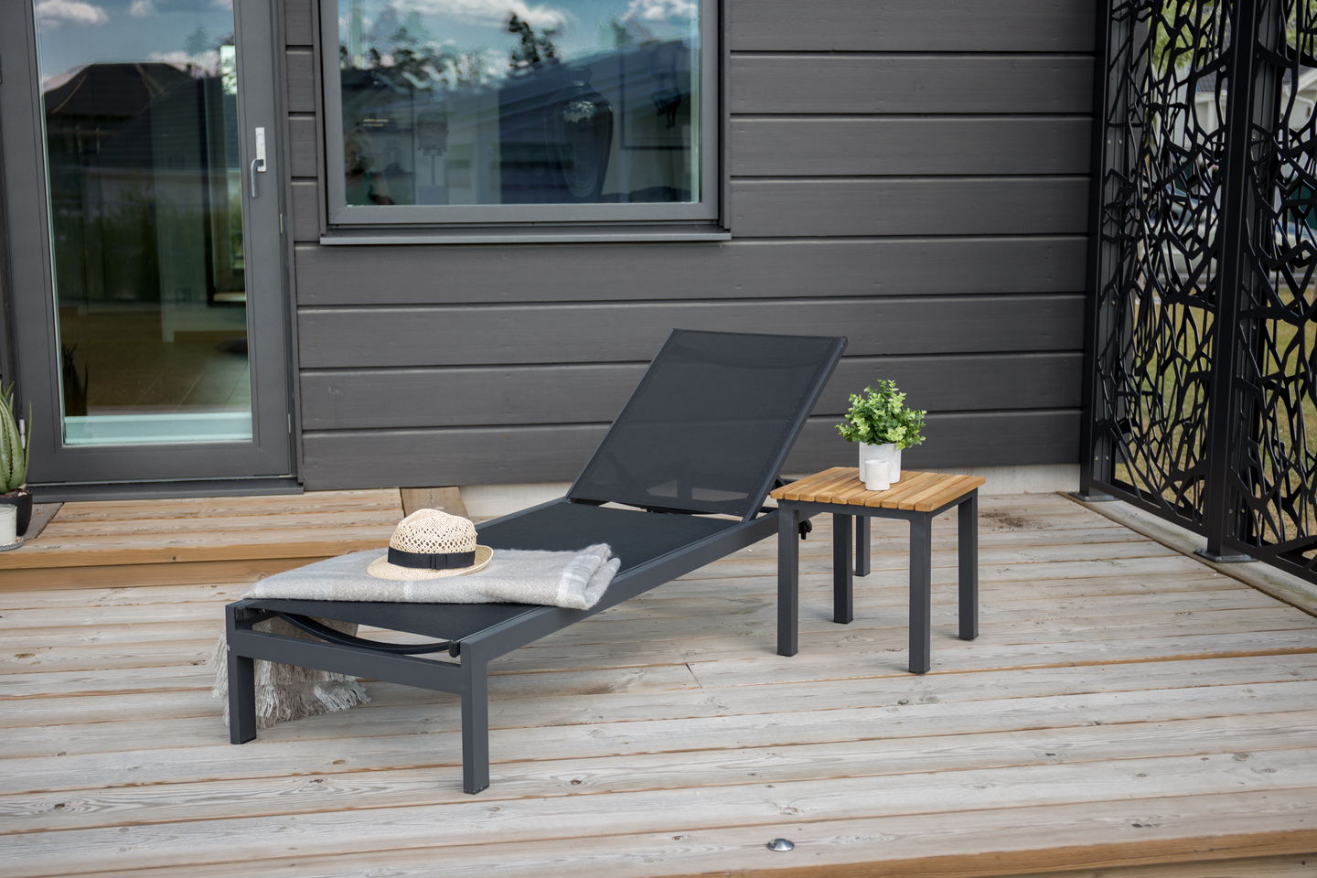 SOLSTOL CELLO EKENÄS  - SVART 2-PACK