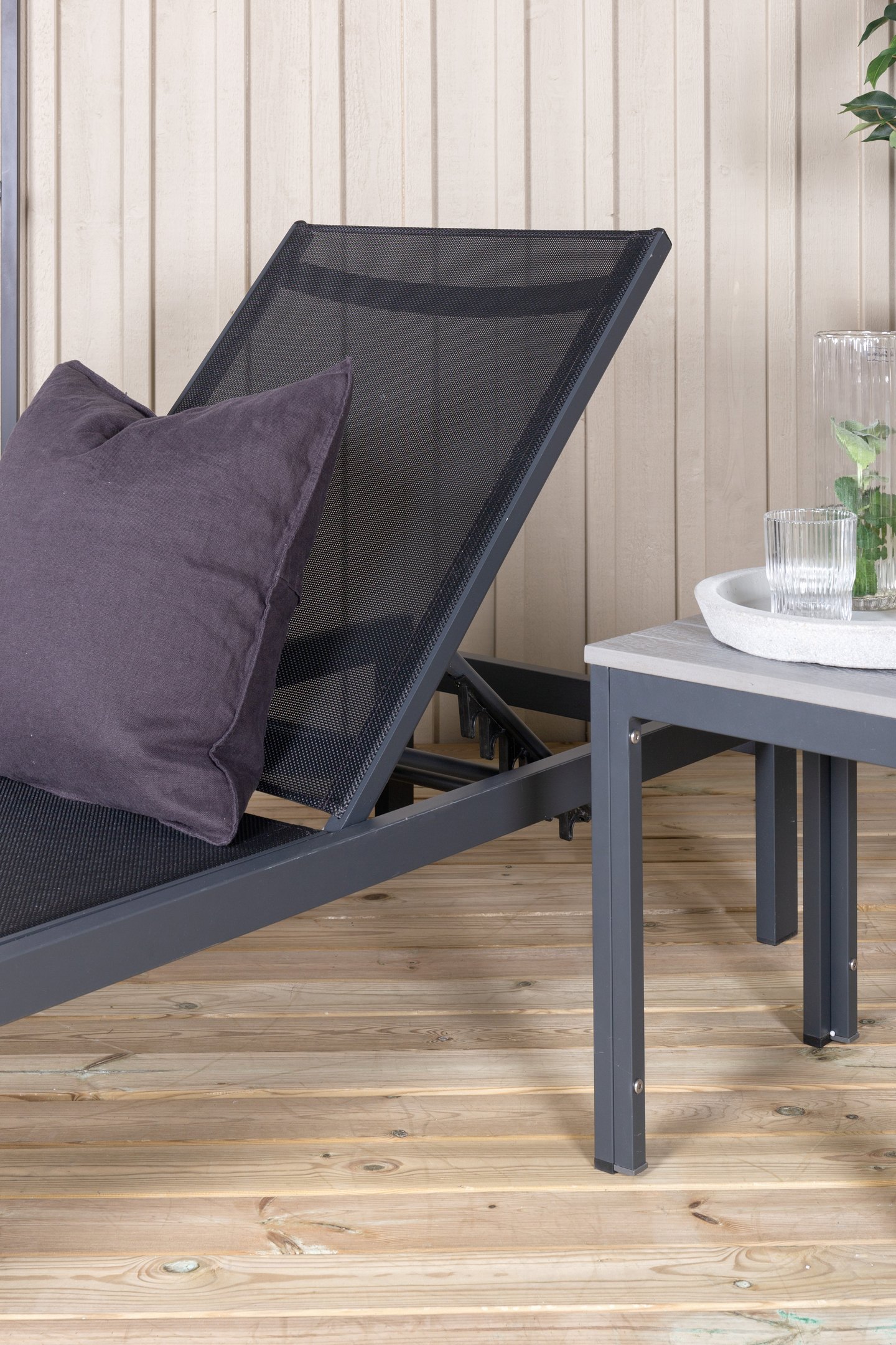 SOLSTOL CELLO EKENÄS  - SVART 2-PACK