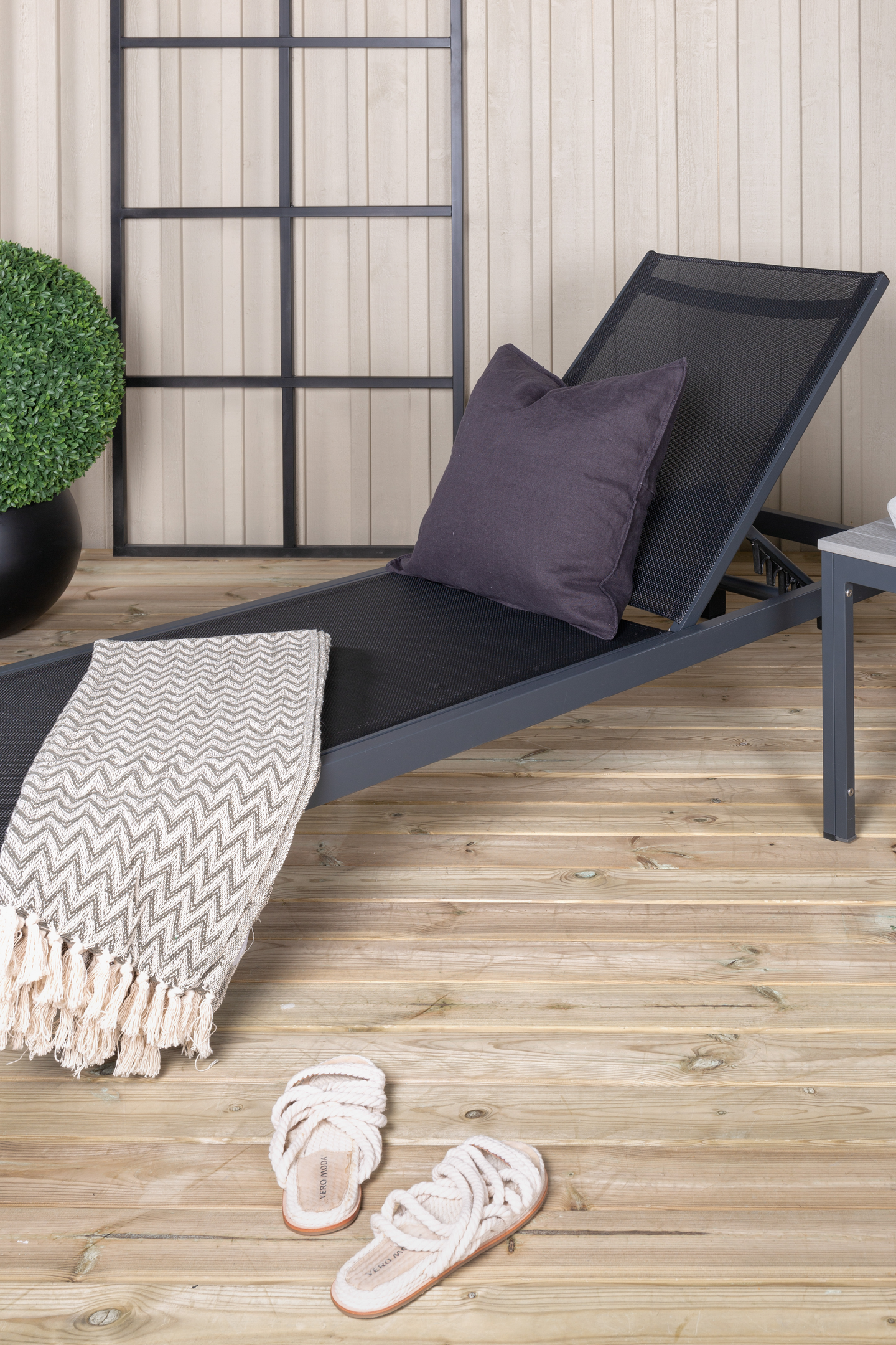 SOLSTOL CELLO EKENÄS  - SVART 2-PACK