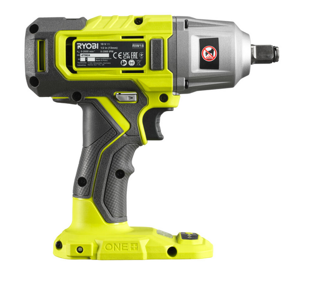 Akkumutterinväännin Ryobi RIW18-0 18V ONE+