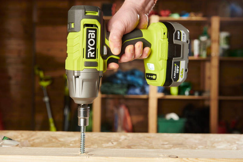 Akkumutterinväännin Ryobi RIW18-0 18V ONE+