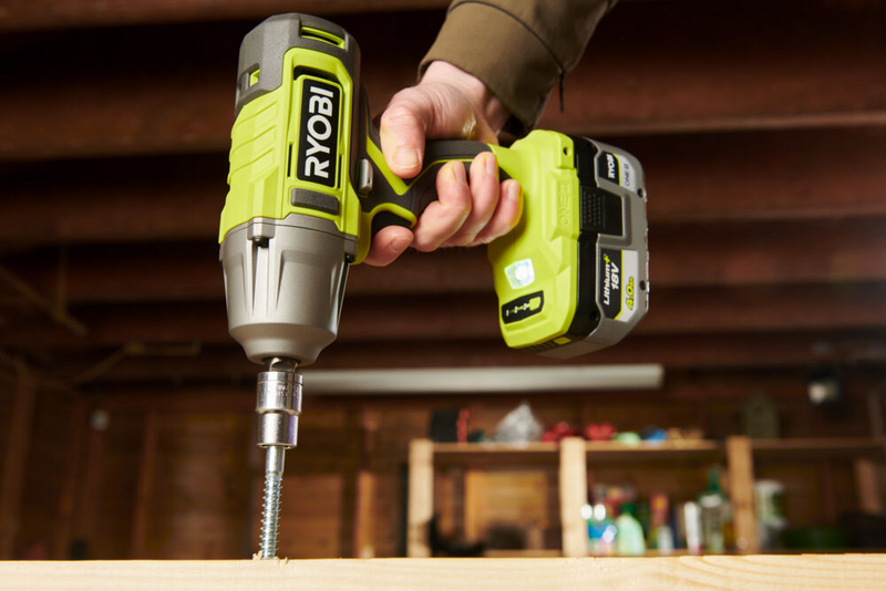 Akkumutterinväännin Ryobi RIW18-0 18V ONE+