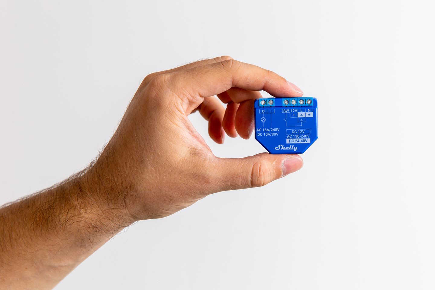 Releyksikkö Shelly Plus 1 16A 1-K WiFi