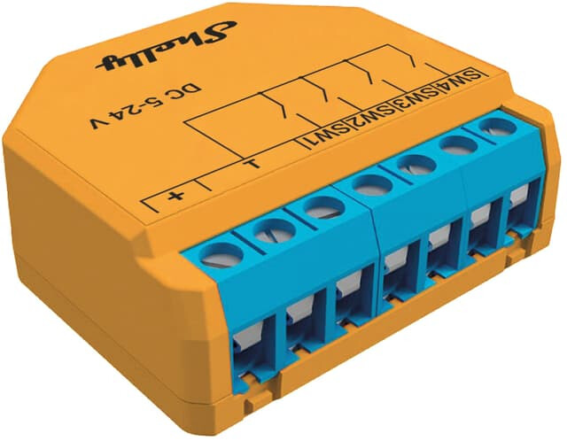 Ohjausyksikkö Shelly Plus I4 DC 4-K 12-24V WiFi