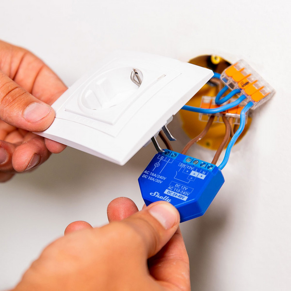 Releyksikkö Shelly Plus 1 16A 1-K WiFi