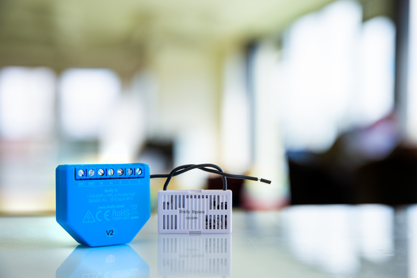 Ohjelmointilaite Shelly Bypass valonsäätimelle