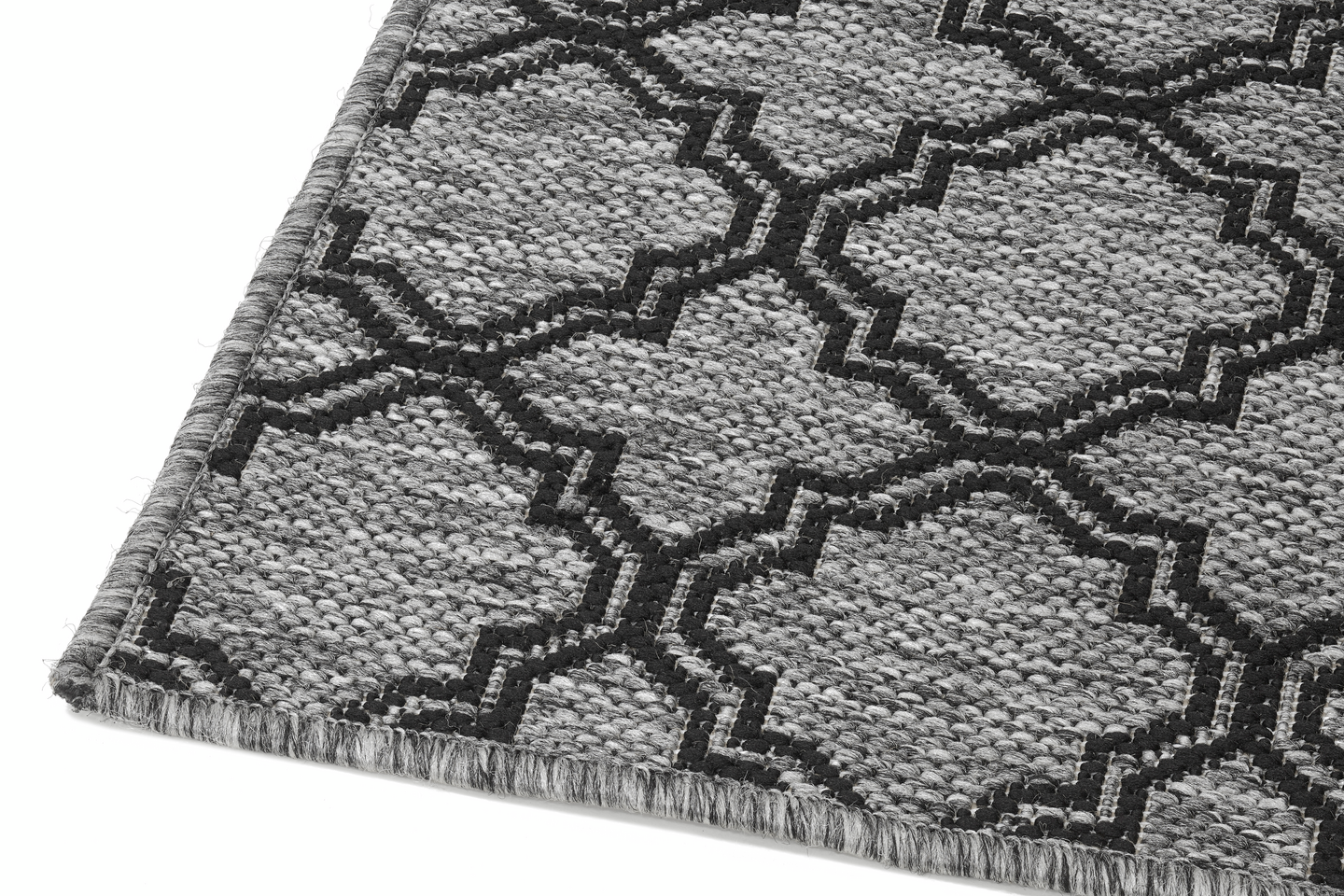 Käytävämatto Cello Tähti 80x150cm harmaa