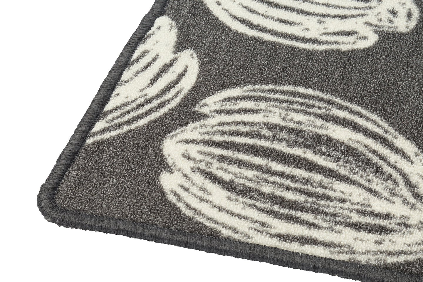 Käytävämatto Cello Tulip 80x300cm harmaa