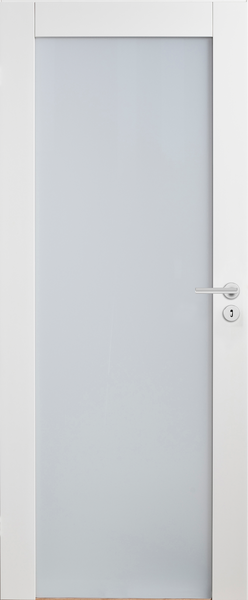 Sisäovi Swedoor Unique Spa 500 massiivikehysovi valkoinen opaali