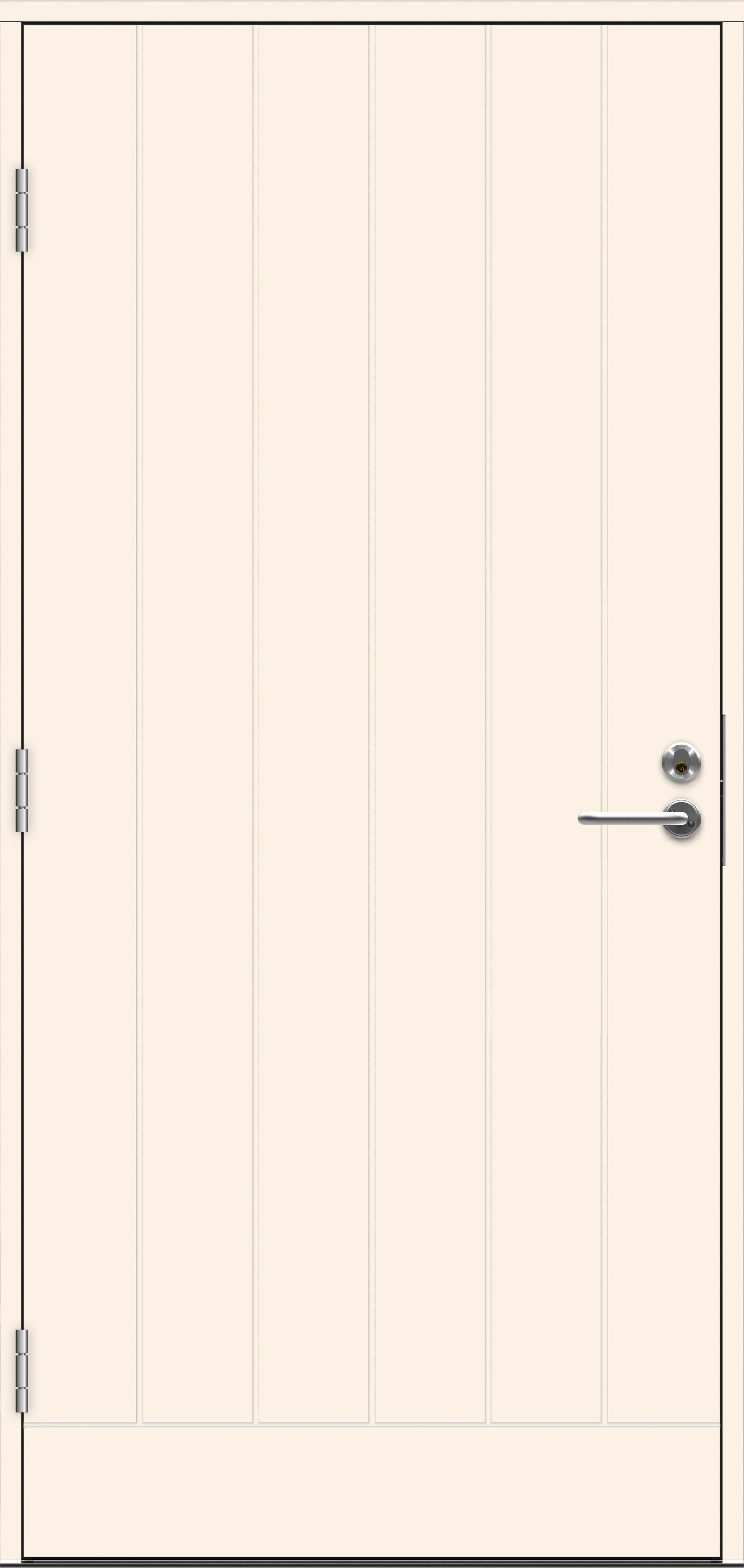 Ulko-ovi Swedoor ECO Barents valkoinen