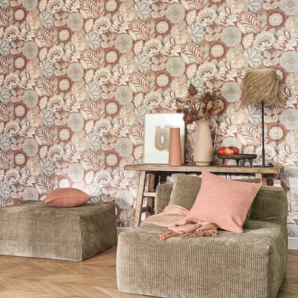 Tapetti Casadeco Bali 88153482 10,05m vinyyli/kuitu