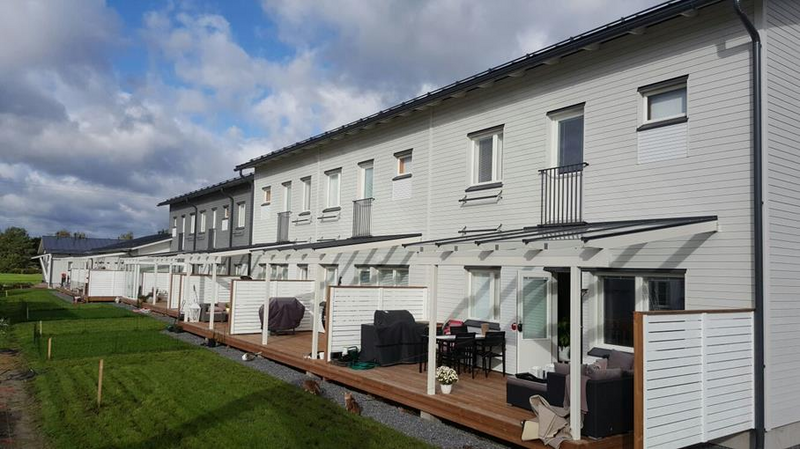 Ranskalaisen parvekkeen kaide Rainman tarvikkeet