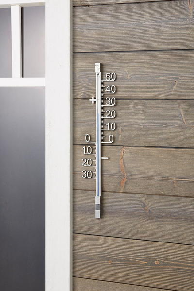 Ulkolämpömittari metalli 43cm
118